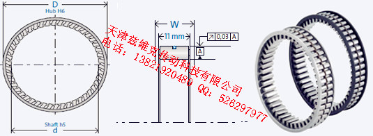 GMNFE508Z單向軸承圖紙