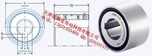 GMNFND463M單向軸承圖紙