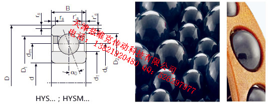 GMNHYSM6006CTAP4+角接觸球軸承圖紙